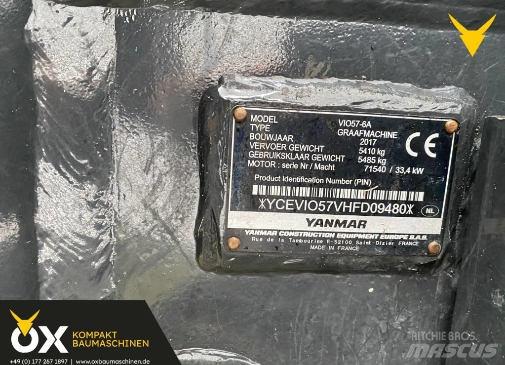Yanmar Vio 57 U Мини екскаватори < 7 т