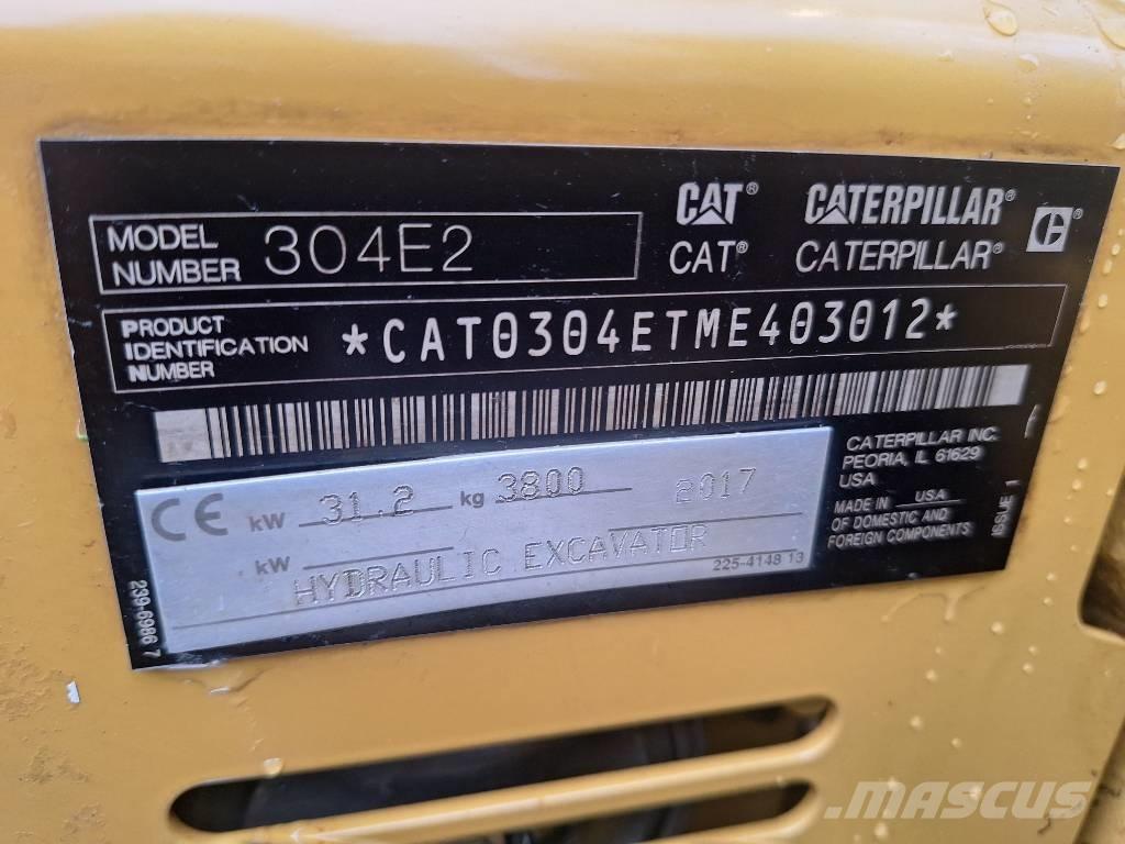 CAT 304 E CR Мини екскаватори < 7 т