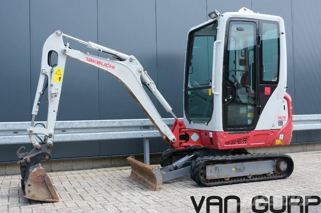 Takeuchi TB216 | 2018 Мини екскаватори < 7 т