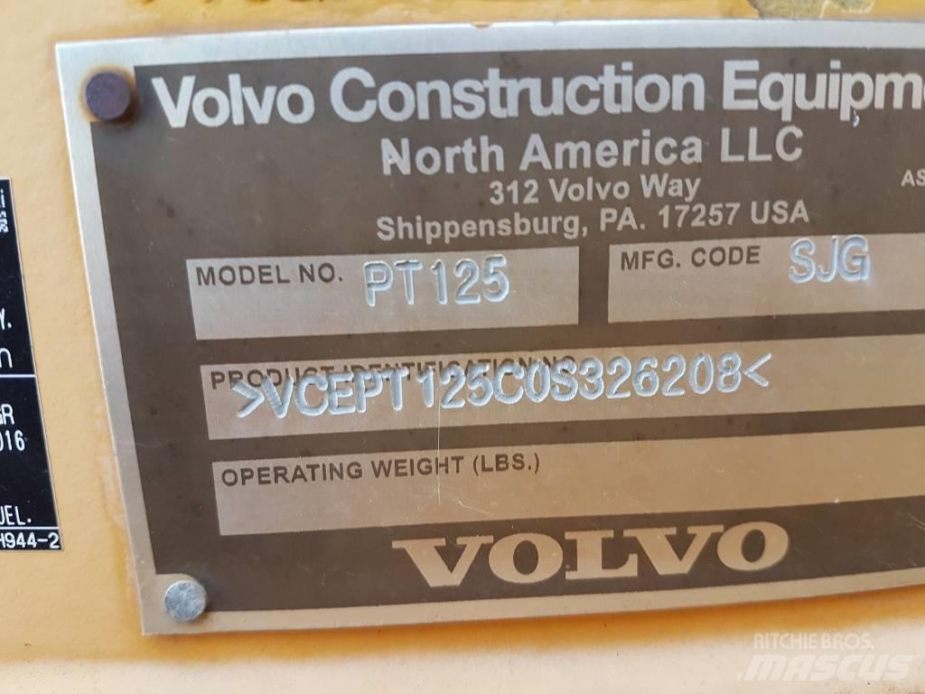 Volvo PT 125 Пневматични гумени  ролки
