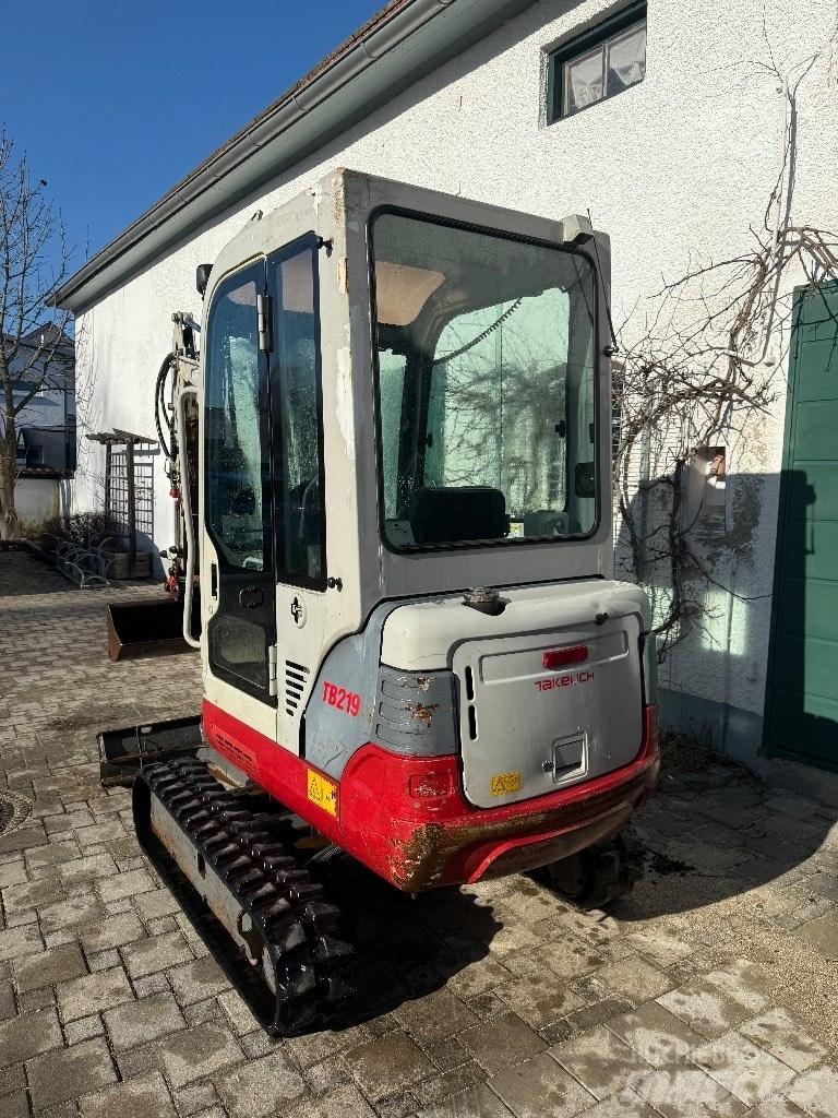 Takeuchi TB 219 Мини екскаватори < 7 т