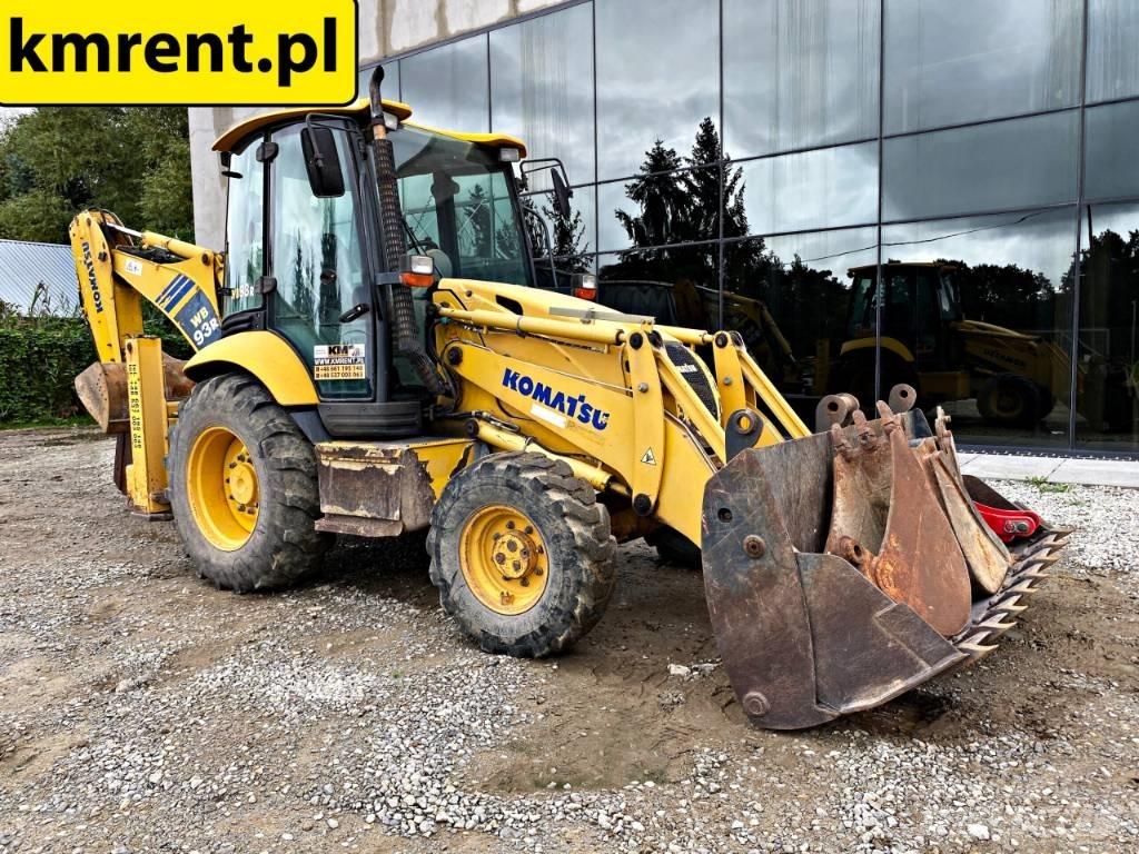 Komatsu WB 93 Товарач със заден ексватор