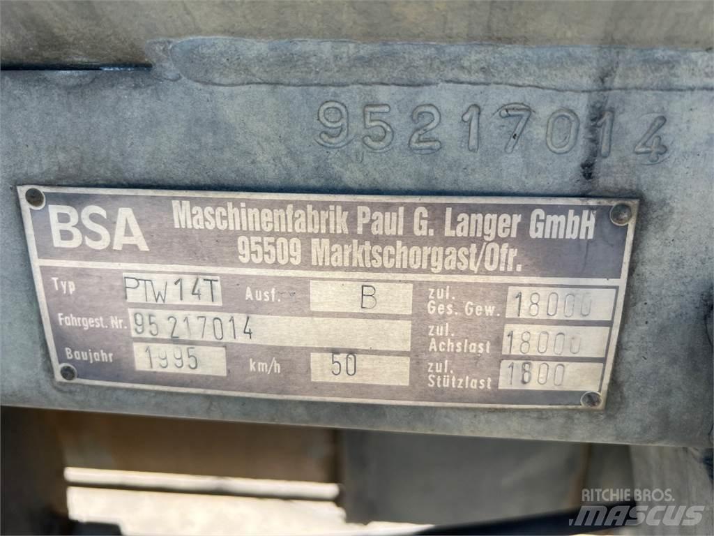 BSA PTW 14 T Цистерни за цимент