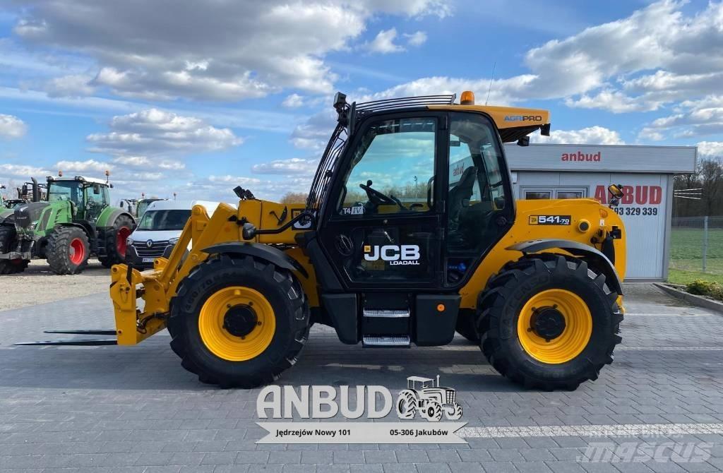 JCB 541-70 Agri Pro Телескопични челни товарачи
