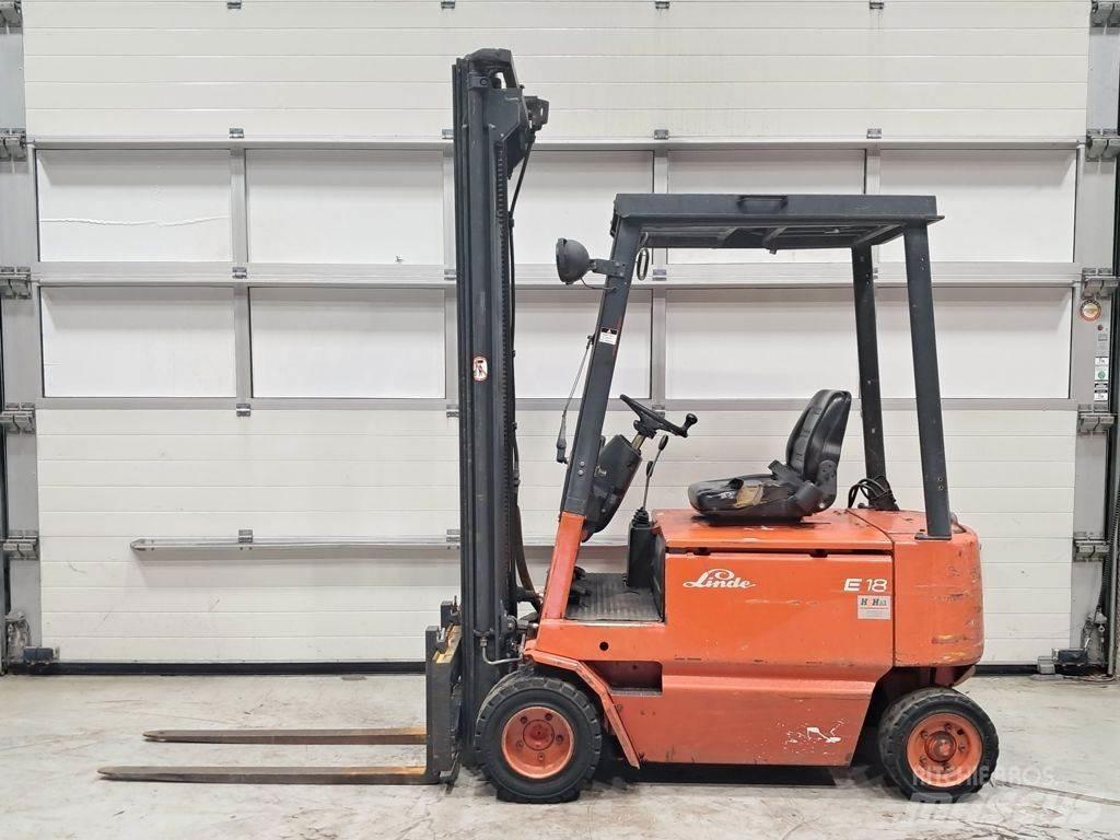 Linde E18P Електрически вилични кари-повдигачи