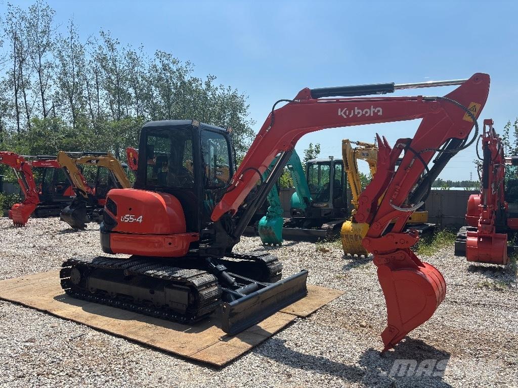 Kubota U 55-4 Мини екскаватори < 7 т