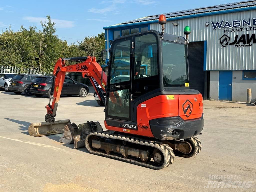 Kubota KX027-4 Мини екскаватори < 7 т
