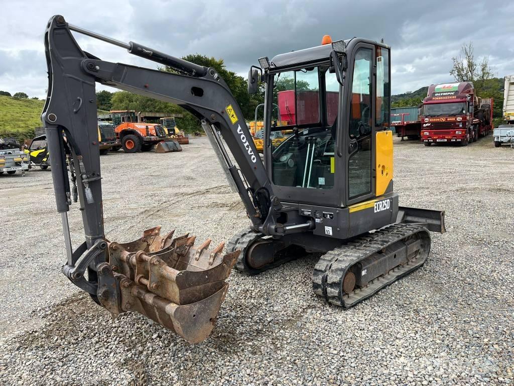 Volvo ECR 25 D Мини екскаватори < 7 т