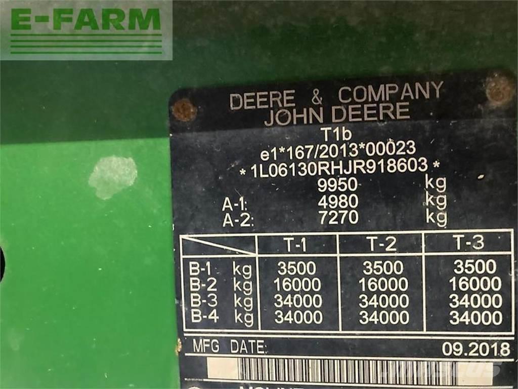 John Deere 6130r Трактори