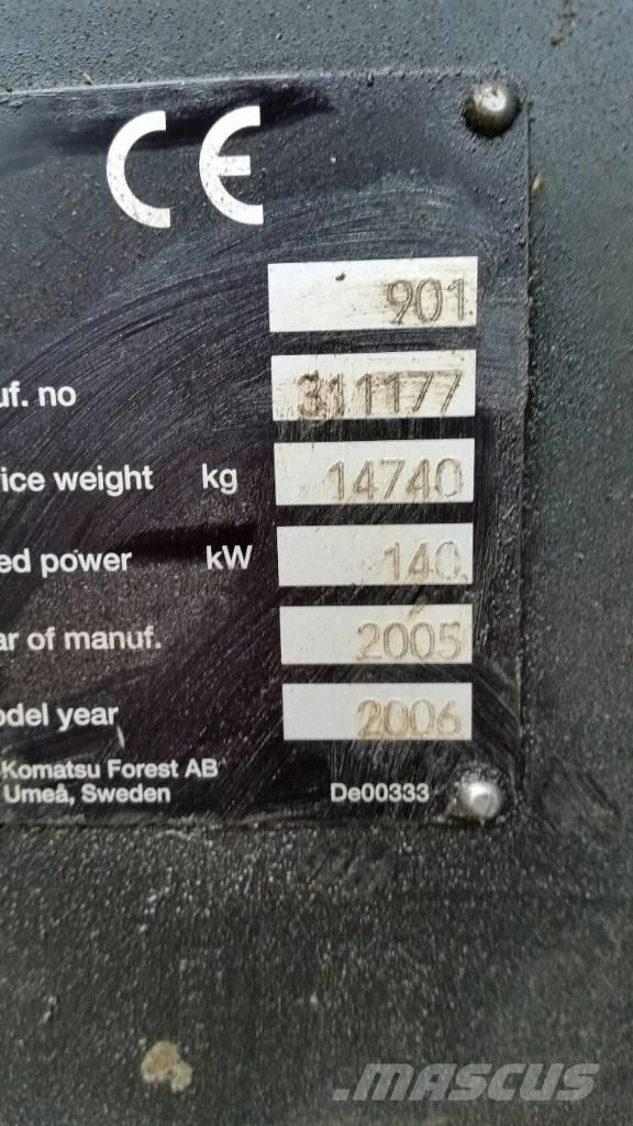Valmet 901 Харвестери