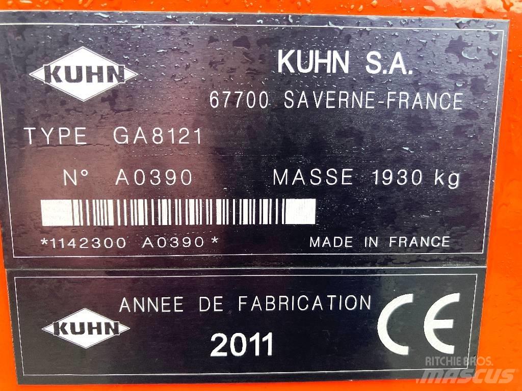 Kuhn GA 8121 Уиндроуърс/Косачки за сено и др.
