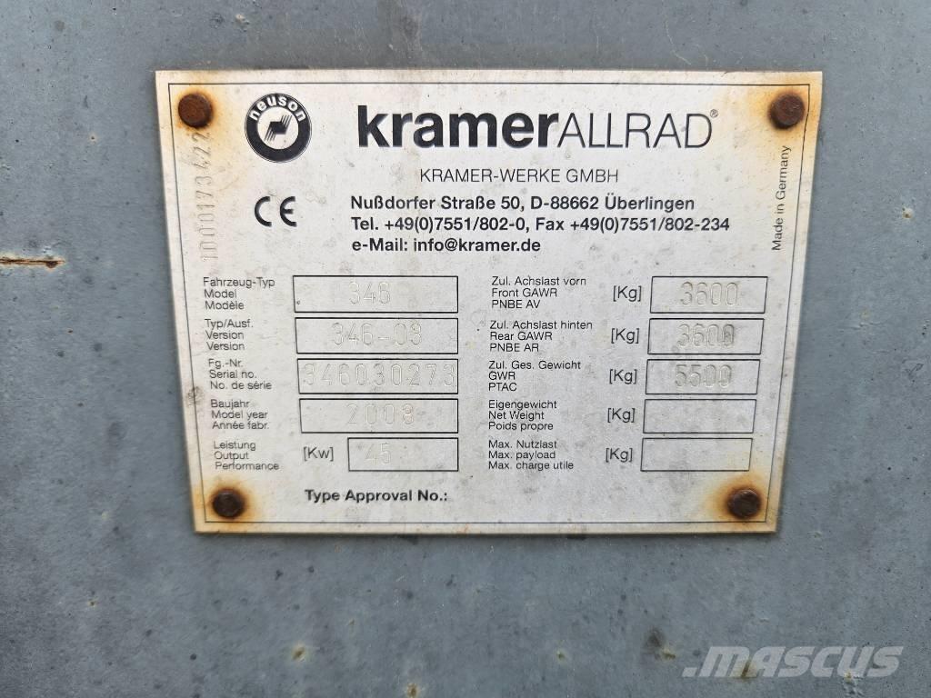 Kramer-allrad 750 Колесни товарачи