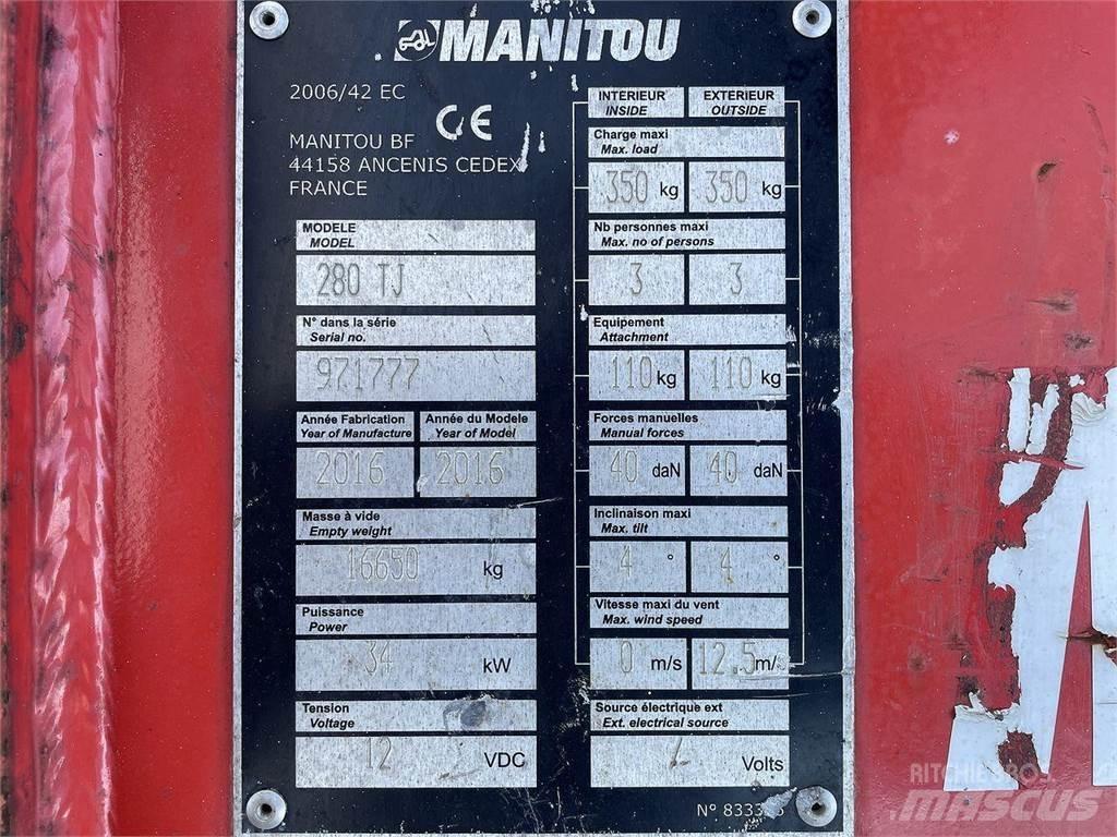 Manitou 280TJ Съчленени стрелови подемници