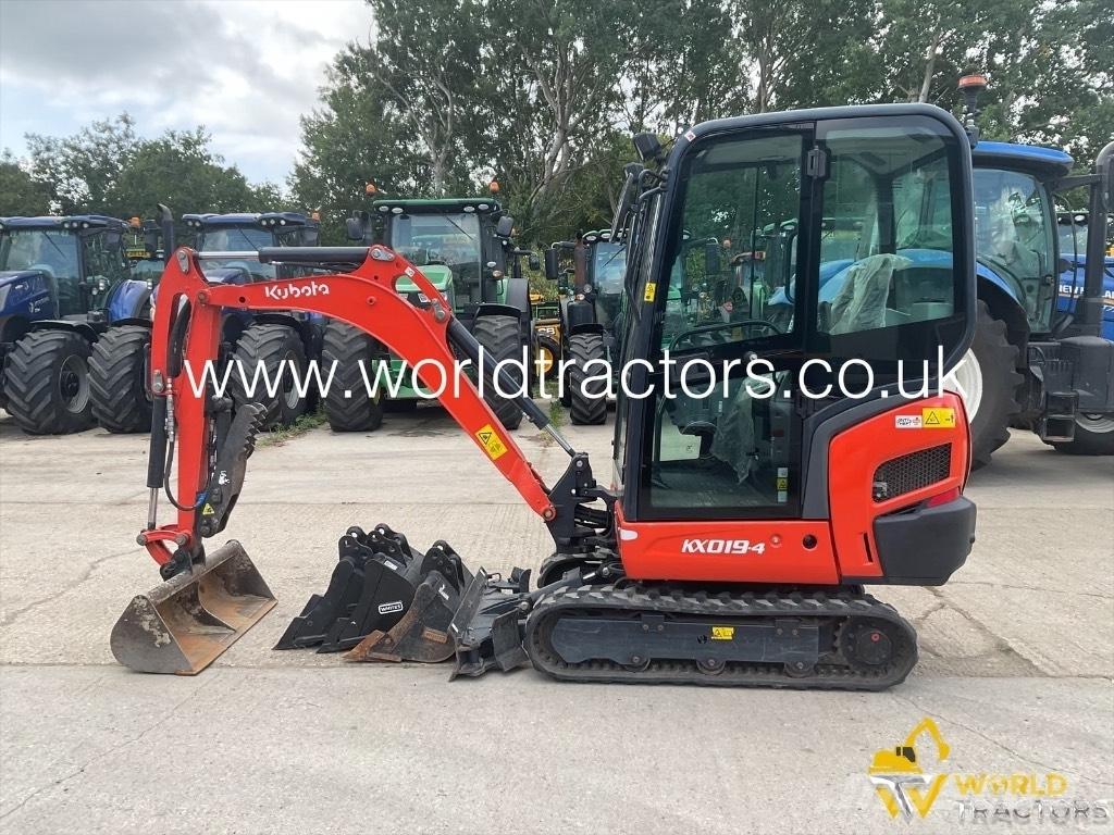 Kubota KX 019-4 Мини екскаватори < 7 т