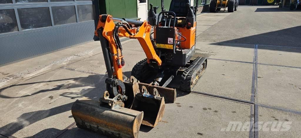 Doosan DX 10 Z Мини екскаватори < 7 т