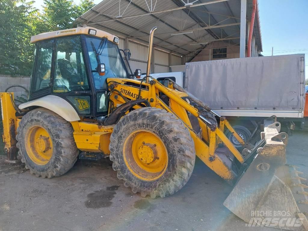 JCB 4 CX Товарач със заден ексватор