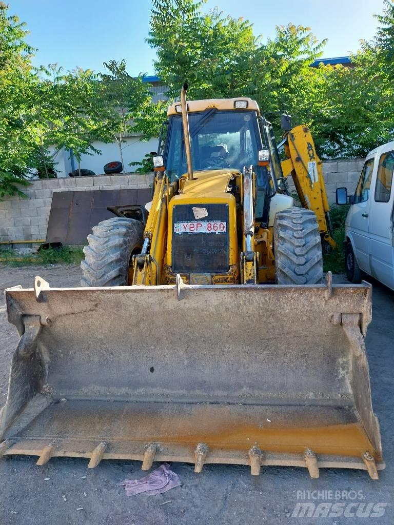 JCB 4 CX Товарач със заден ексватор