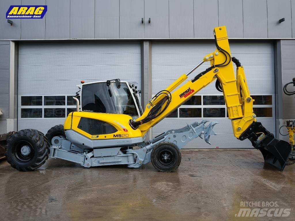 Menzi Muck M520 Колесни екскаватори
