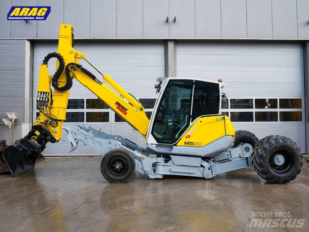 Menzi Muck M520 Колесни екскаватори