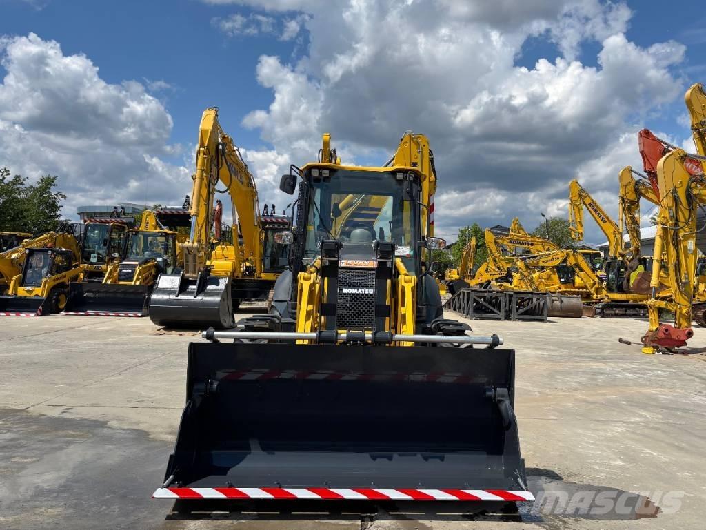 Komatsu WB93R-8E0 Товарач със заден ексватор
