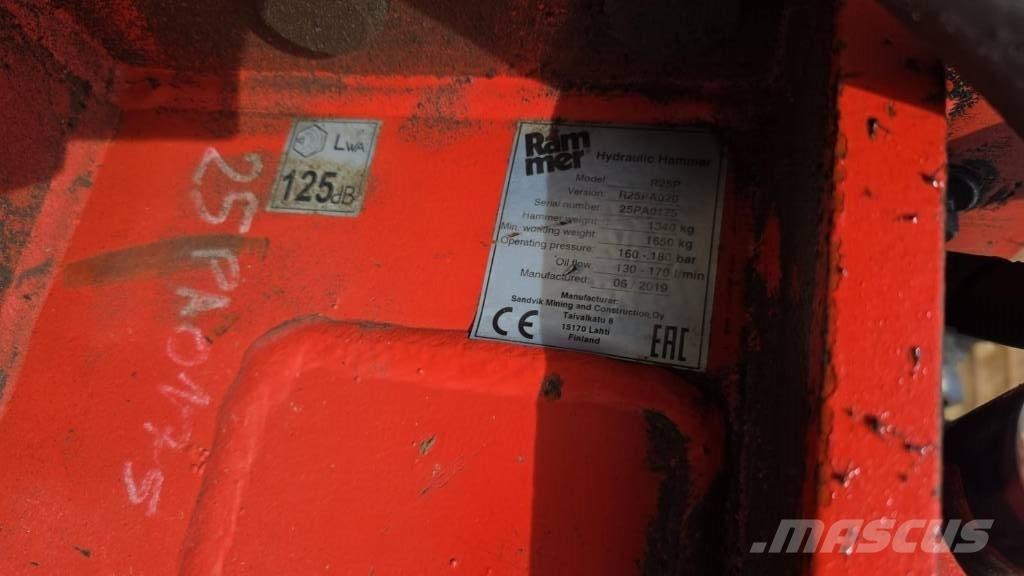 Rammer R25P Чукове/Раздробители
