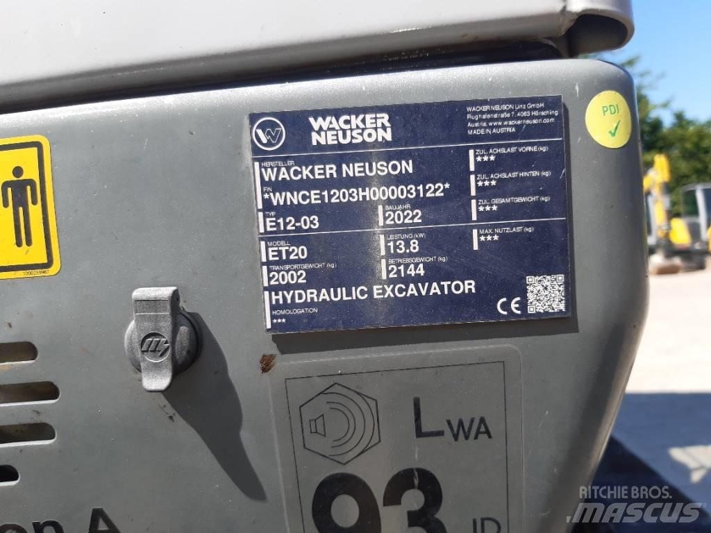 Wacker Neuson ET20 Верижен екскаватор