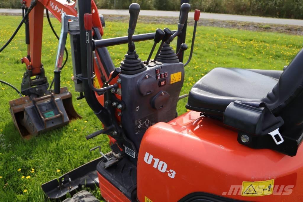 Kubota U10-3 Мини екскаватори < 7 т
