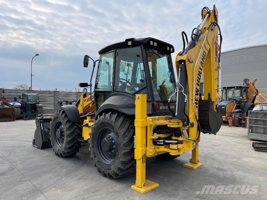 New Holland B 115 B Товарач със заден ексватор