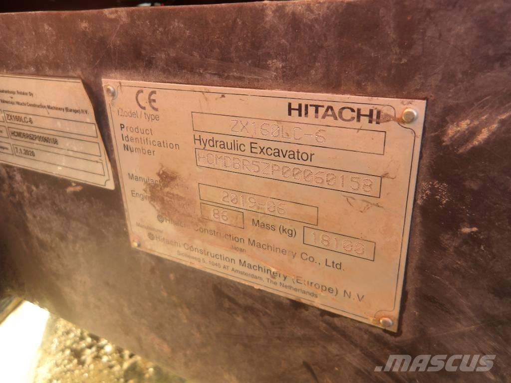 Hitachi ZX 160 LC Верижен екскаватор