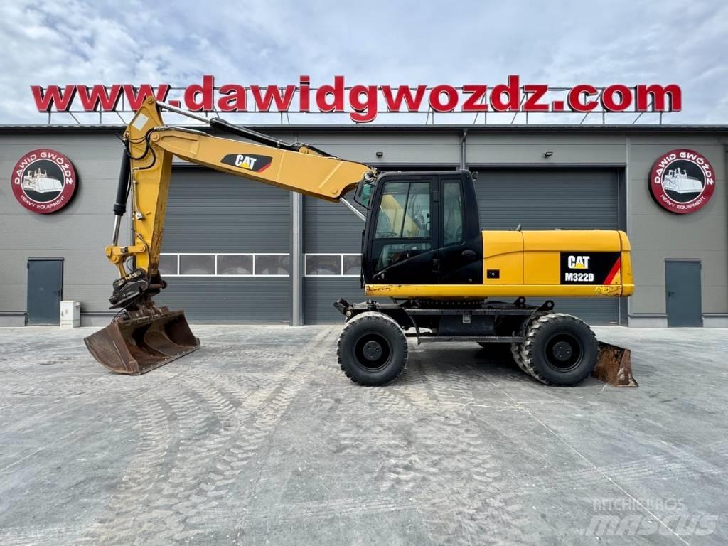 CAT M322D Колесни екскаватори