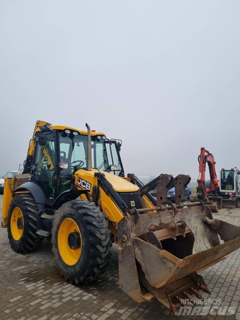 JCB 4 CX Товарач със заден ексватор