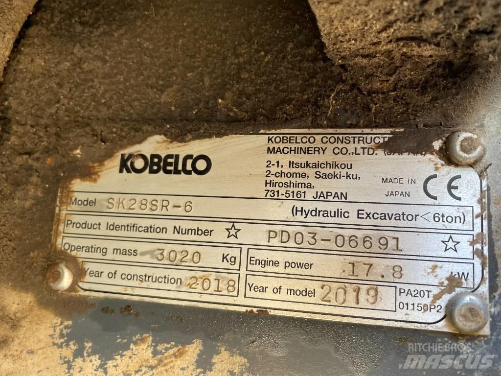 Kobelco SK 28 Мини екскаватори < 7 т
