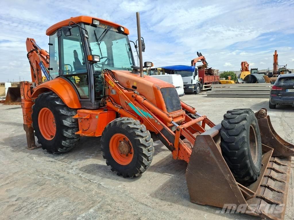 Fiat-Hitachi FB90 Товарач със заден ексватор