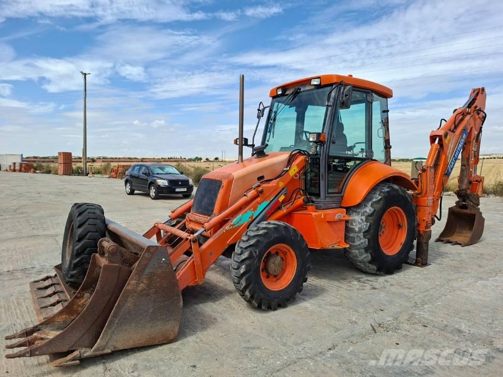 Fiat-Hitachi FB90 Товарач със заден ексватор