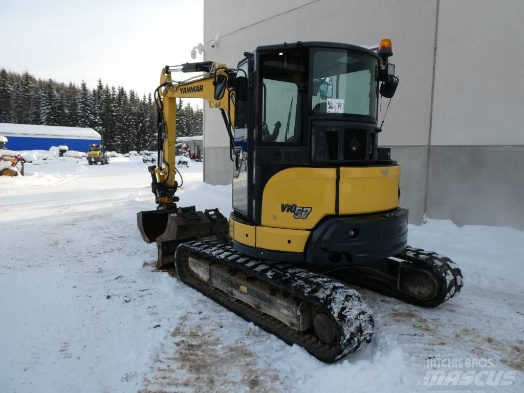 Yanmar Vio 57-6A Мини екскаватори < 7 т