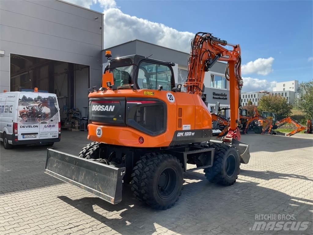 Doosan DX100W-7 Колесни екскаватори