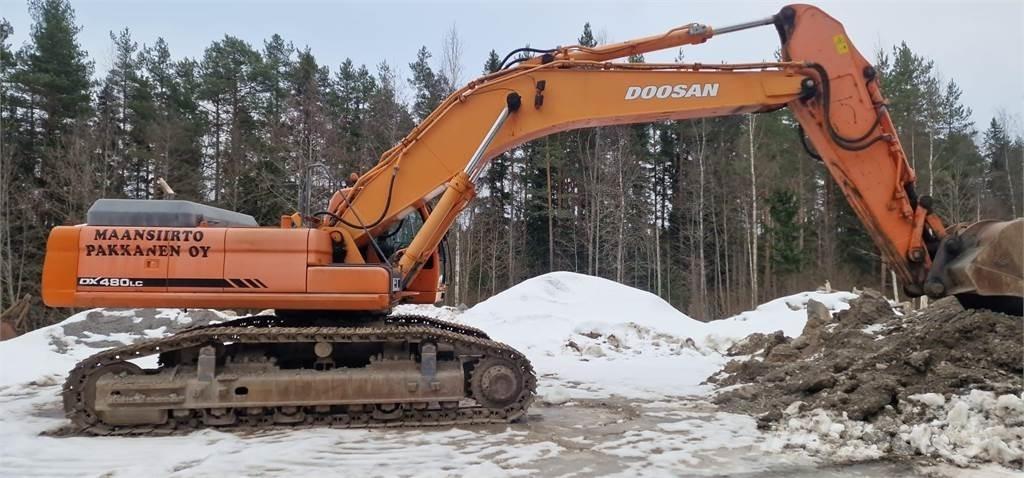 Doosan DX 480 LC Верижен екскаватор