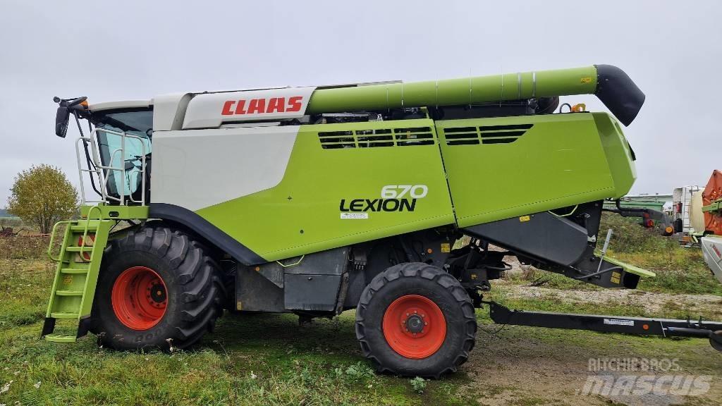 CLAAS Lexion 670 Комбайни