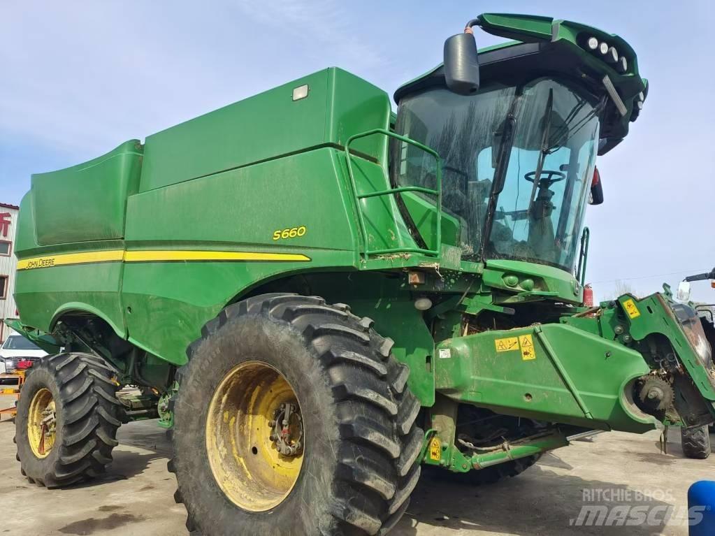 John Deere S660 Комбайни