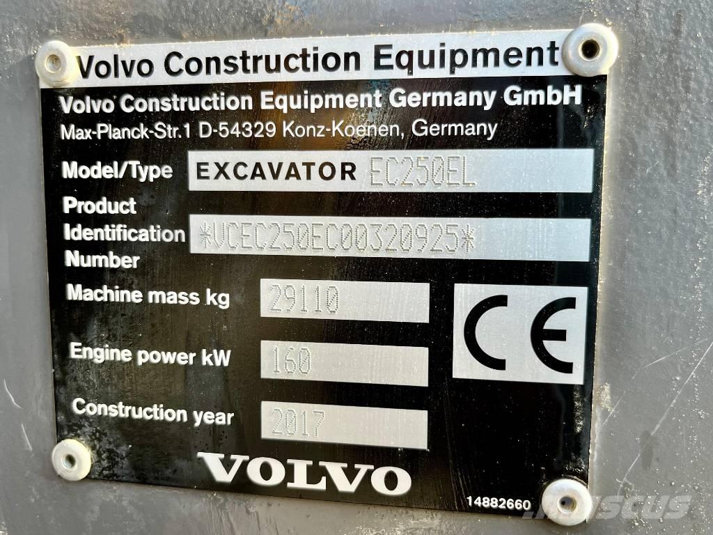 Volvo EC 250 E Верижен екскаватор
