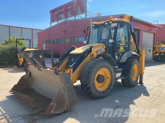 JCB 4CX AEC Товарач със заден ексватор