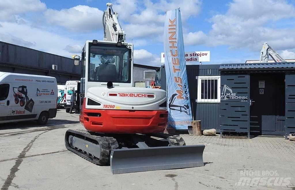 Takeuchi TB 260 Мини екскаватори < 7 т
