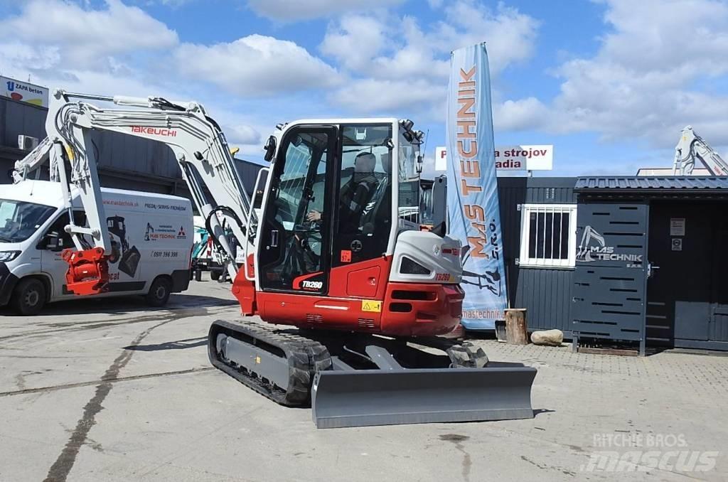 Takeuchi TB 260 Мини екскаватори < 7 т
