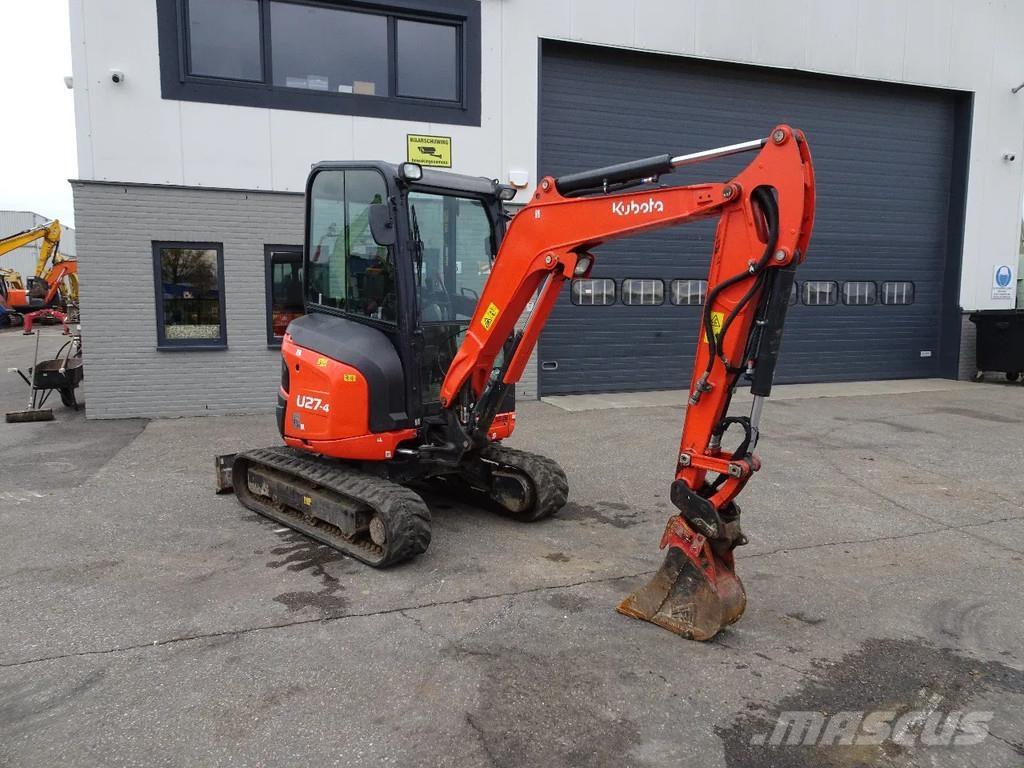 Kubota U27-4 Мини екскаватори < 7 т