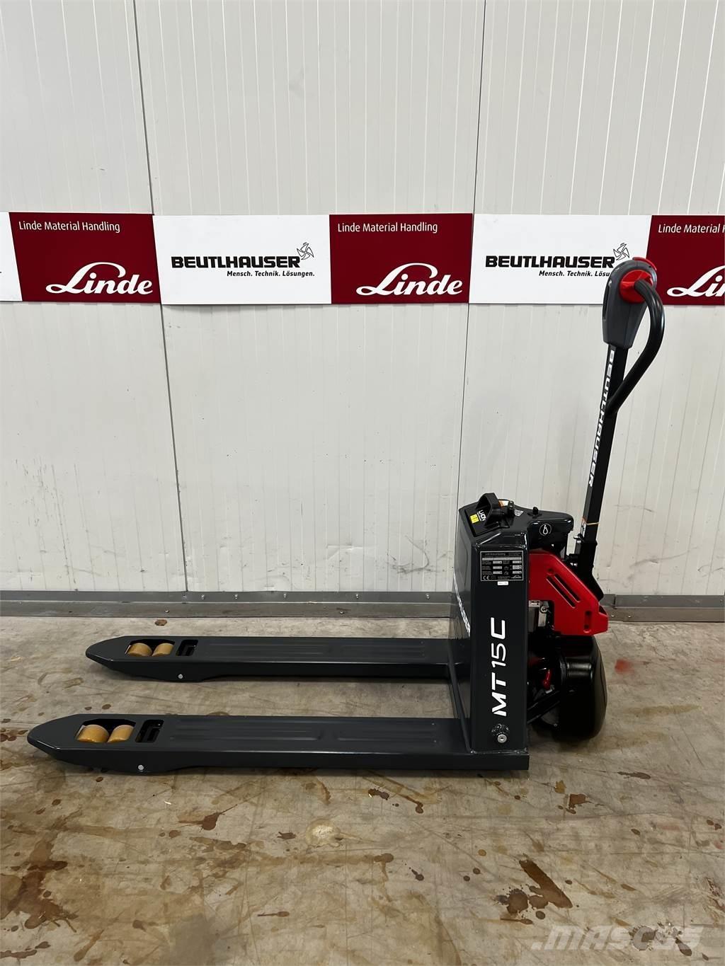Linde MT15C Колички високоповдигачи с теглич