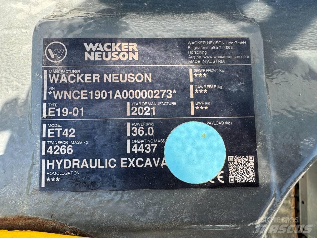 Wacker Neuson ET42 Верижен екскаватор