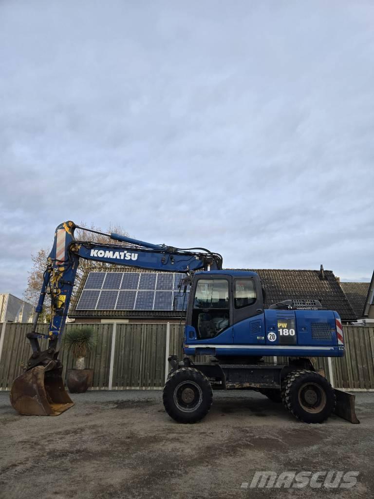 Komatsu PW 180-7EO Колесни екскаватори