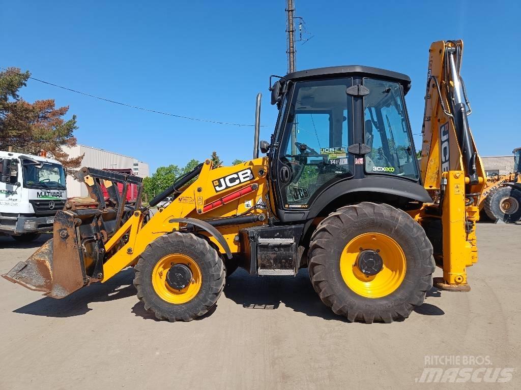 JCB 3 CX ECO Товарач със заден ексватор