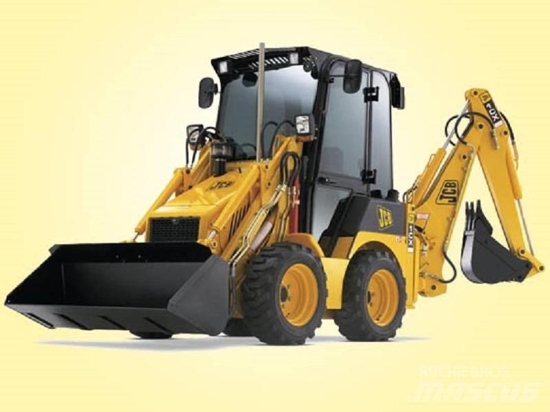JCB 1 CX Товарач със заден ексватор