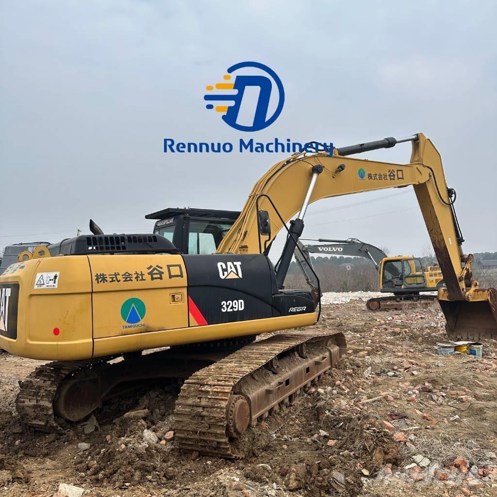 CAT 329D Верижен екскаватор